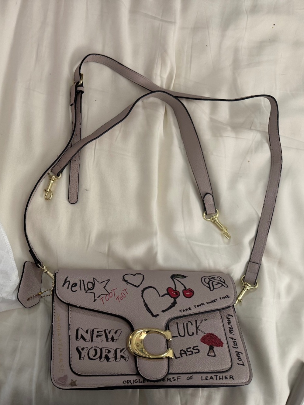 The Coach Tabby 26 Shoulder Bag in "Sketch Print"